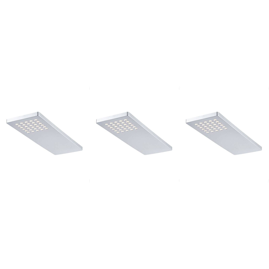 Paulmann Pattern LED-bänklampa, 3-pack