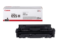 Canon 055 H - Hög kapacitet - svart - original - tonerkassett - för imageCLASS LBP664, MF745 i-SENSYS LBP663, LBP664, MF742, MF744, MF746 Satera LBP662