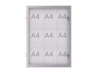 MAUL Excite, 651 x 912 mm, Poträtt, Stål, Glas, Gjuten aluminium, 1 dörr/dörrar, 739 mm