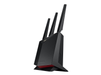 ASUS RT-AX86U - Trådlös router - 4-ports-switch - GigE, 2.5 GigE - WAN-portar: 2 - 802.11a/b/g/n/ac/ax - Dubbelband
